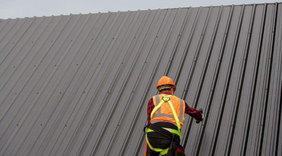 Professional metal roof installation services in Ord, NE